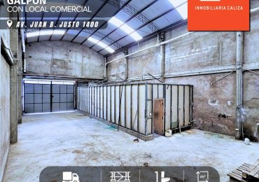 GALPÓN EN VENTA - AV. JUAN B JUSTO 1400